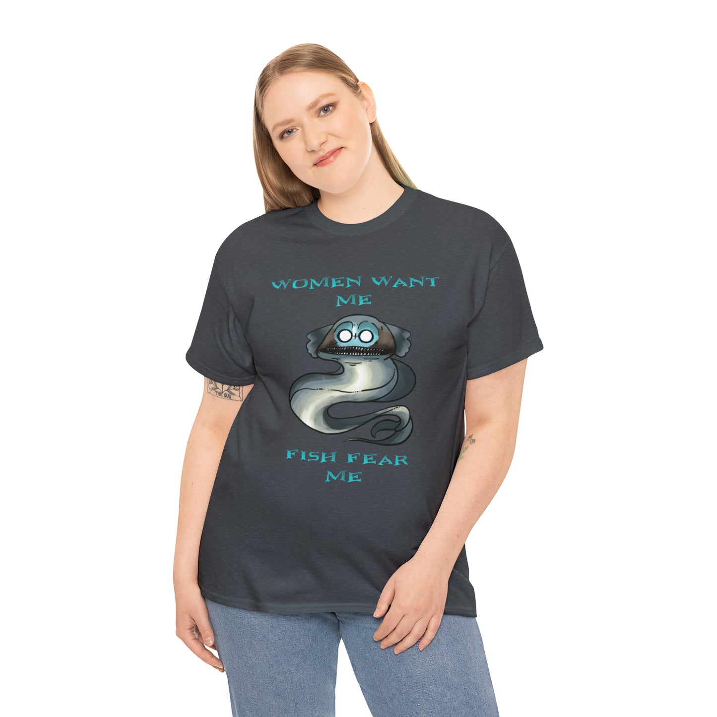 Telescope Fish Women want me fish fear me Unisex T-shirt