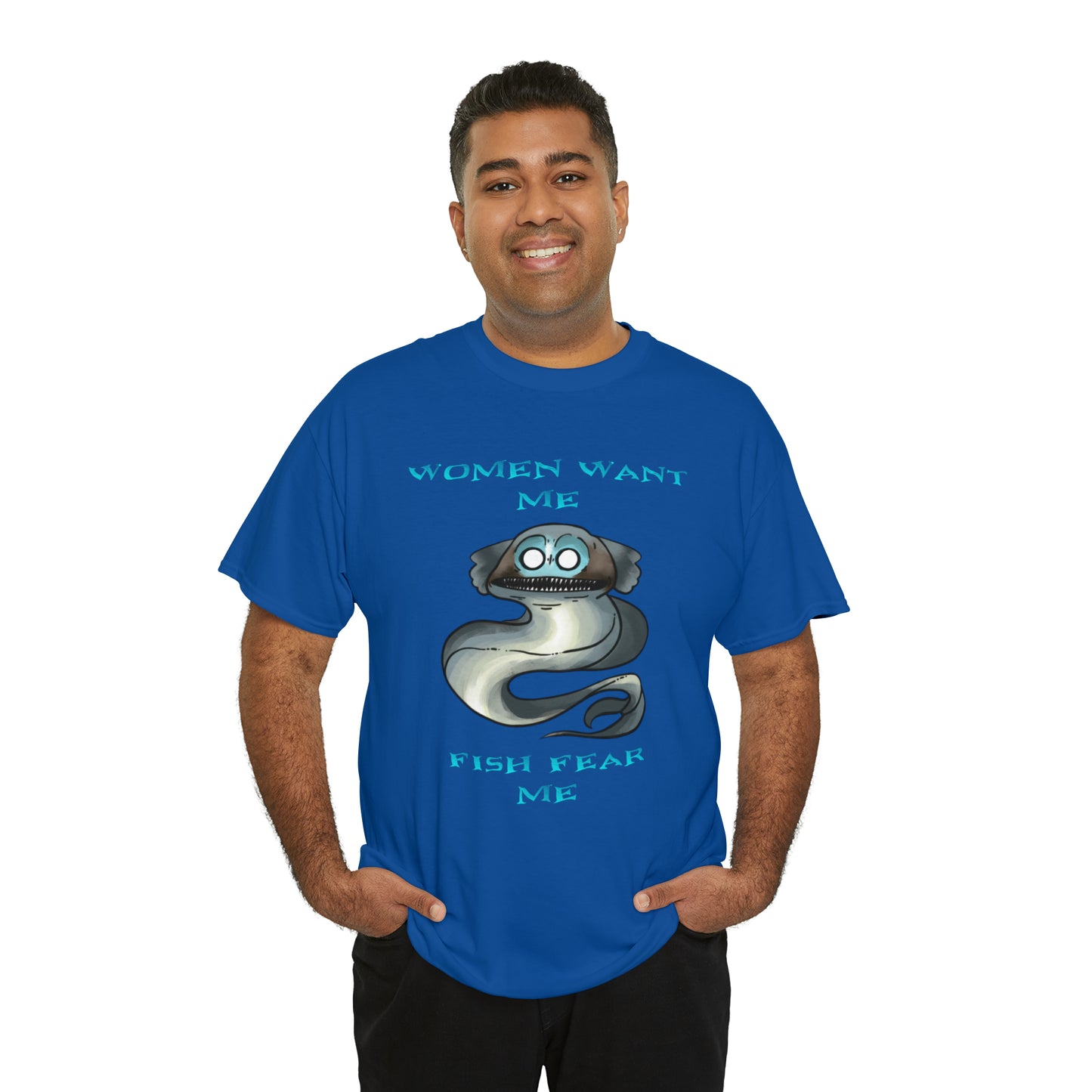 Telescope Fish Women want me fish fear me Unisex T-shirt