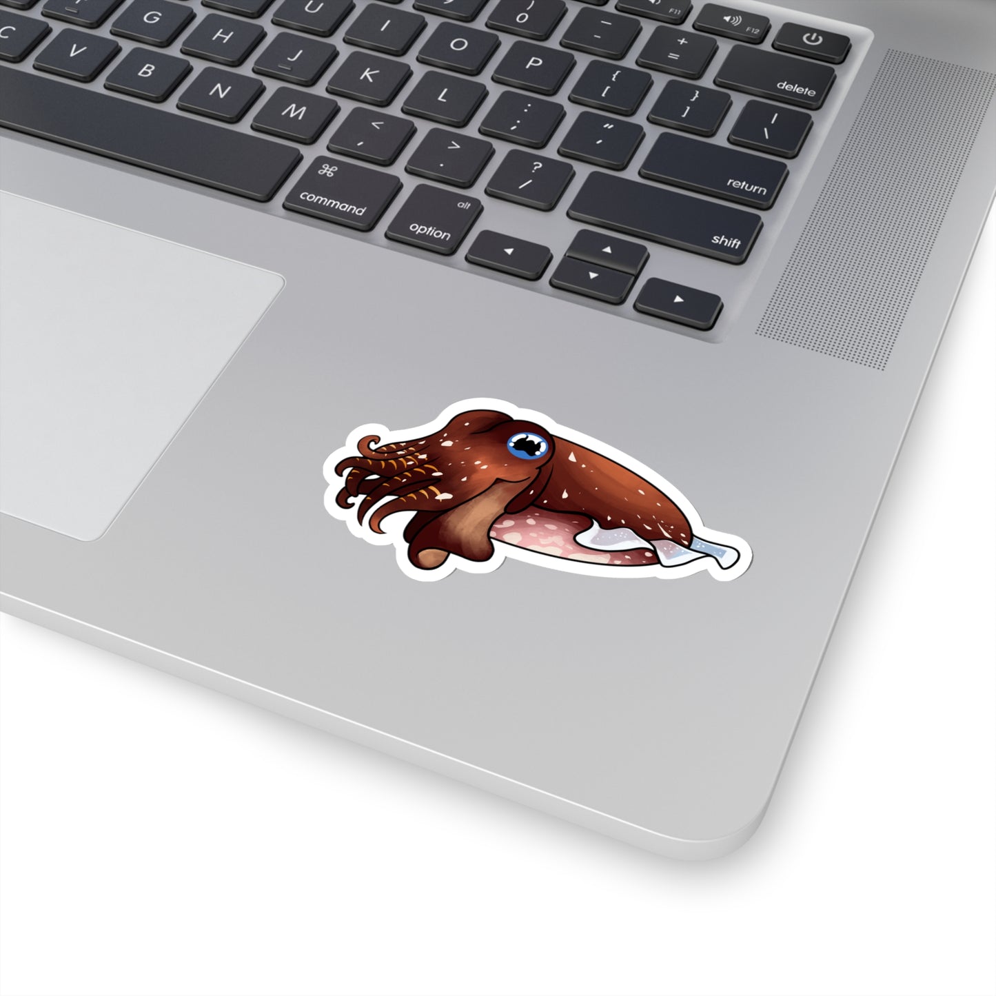 cuttlefish cephlopod fish deep sea ocean marine animal Kiss-Cut Sticker