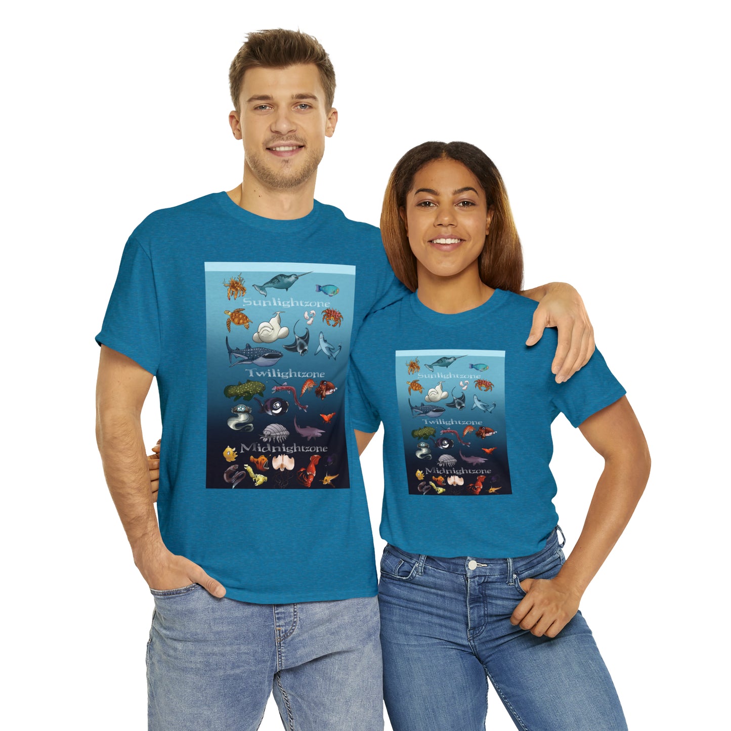 Ocean Zones Unisex T-shirt