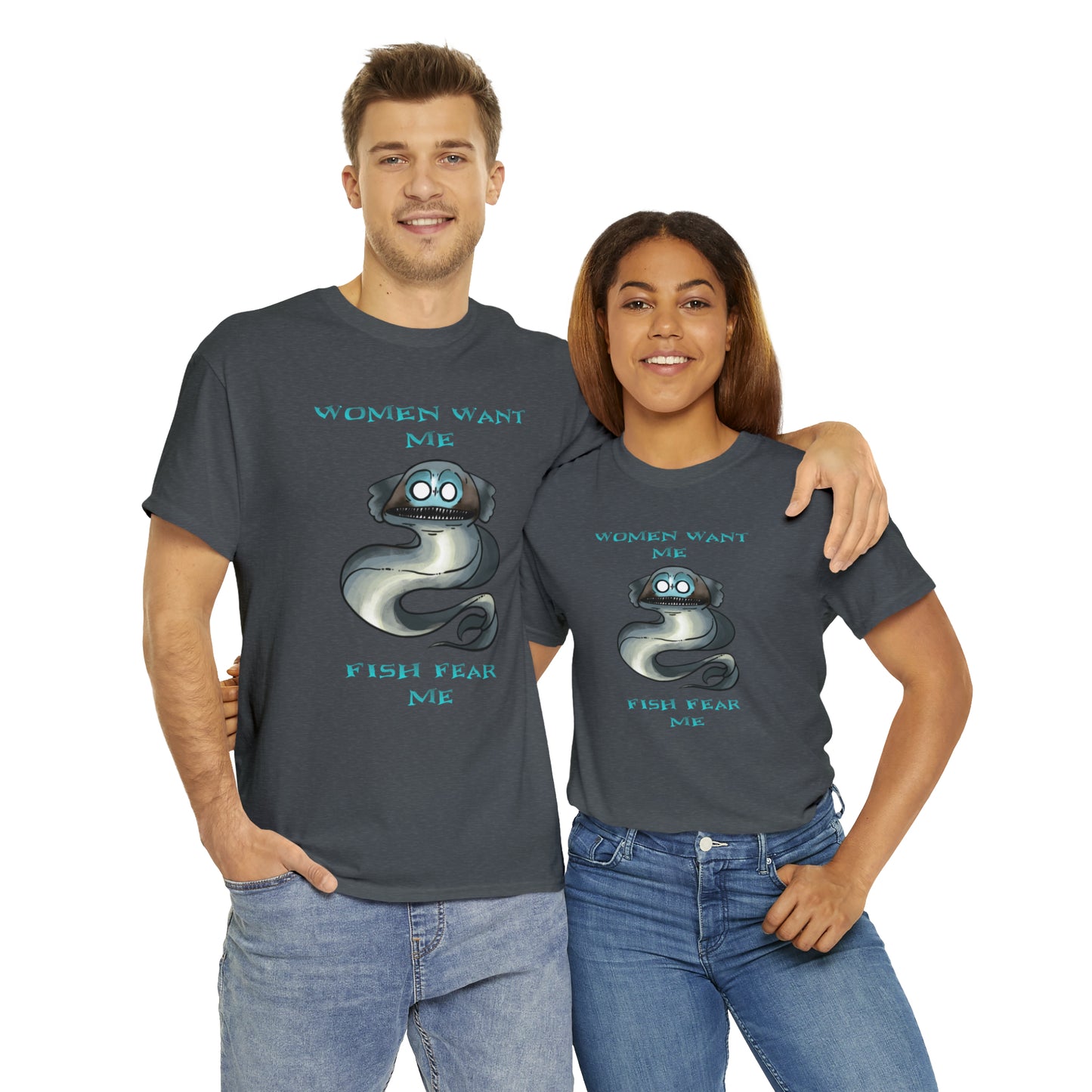 Telescope Fish Women want me fish fear me Unisex T-shirt
