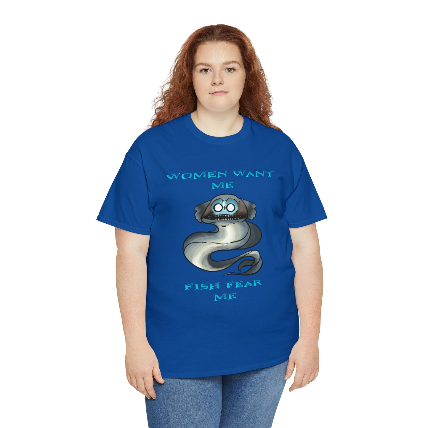 Telescope Fish Women want me fish fear me Unisex T-shirt