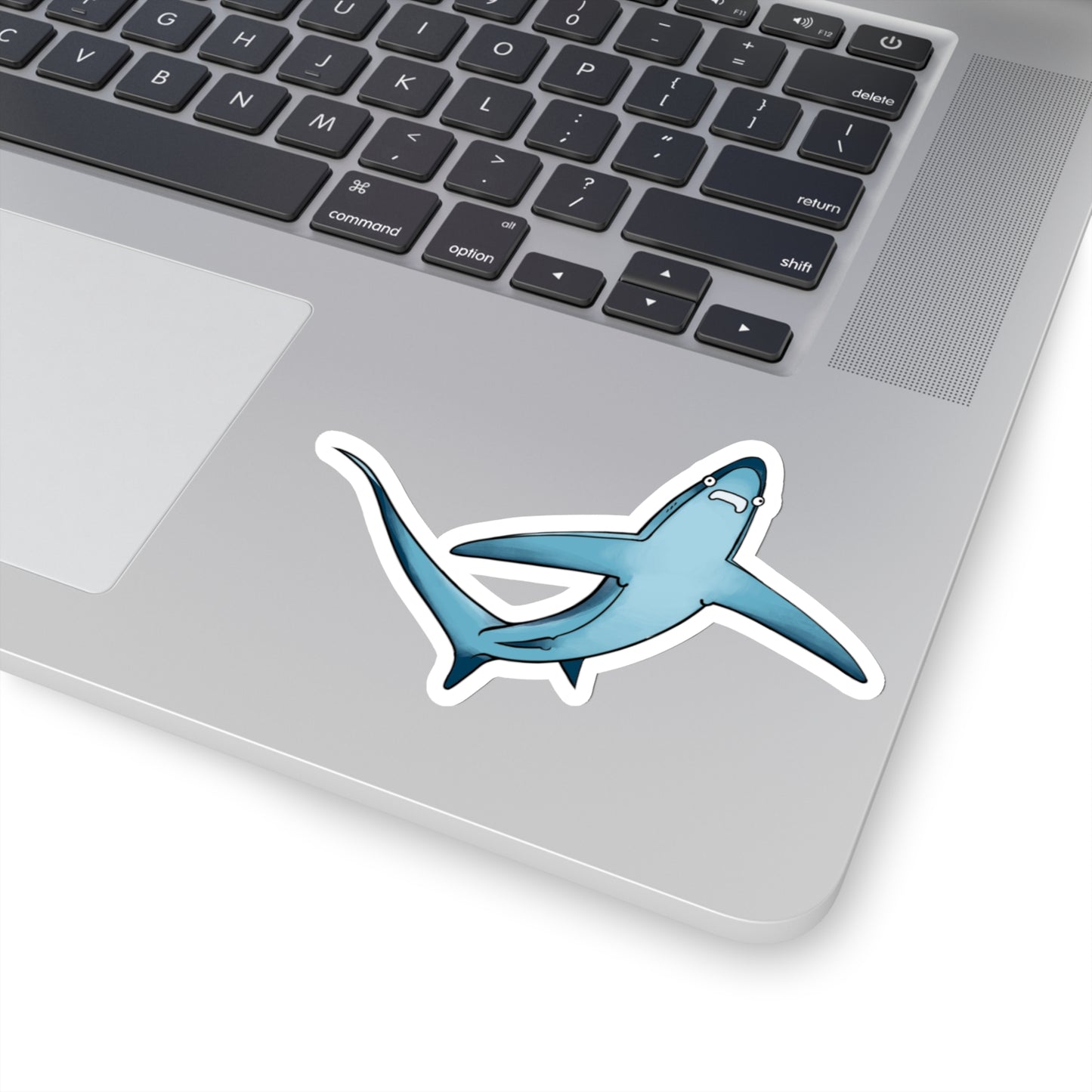 Thresher Shark ocean marine animal Kiss-Cut Sticker