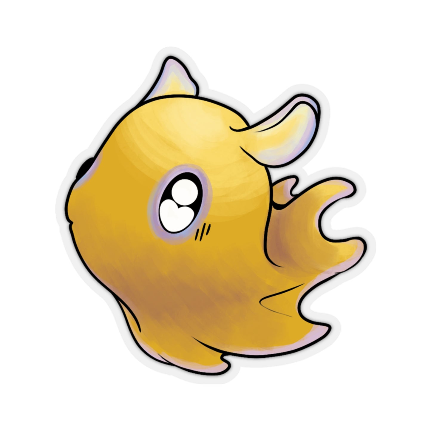 cute Dumbo Octopus squid ocean marine sea animal Kiss-Cut Sticker
