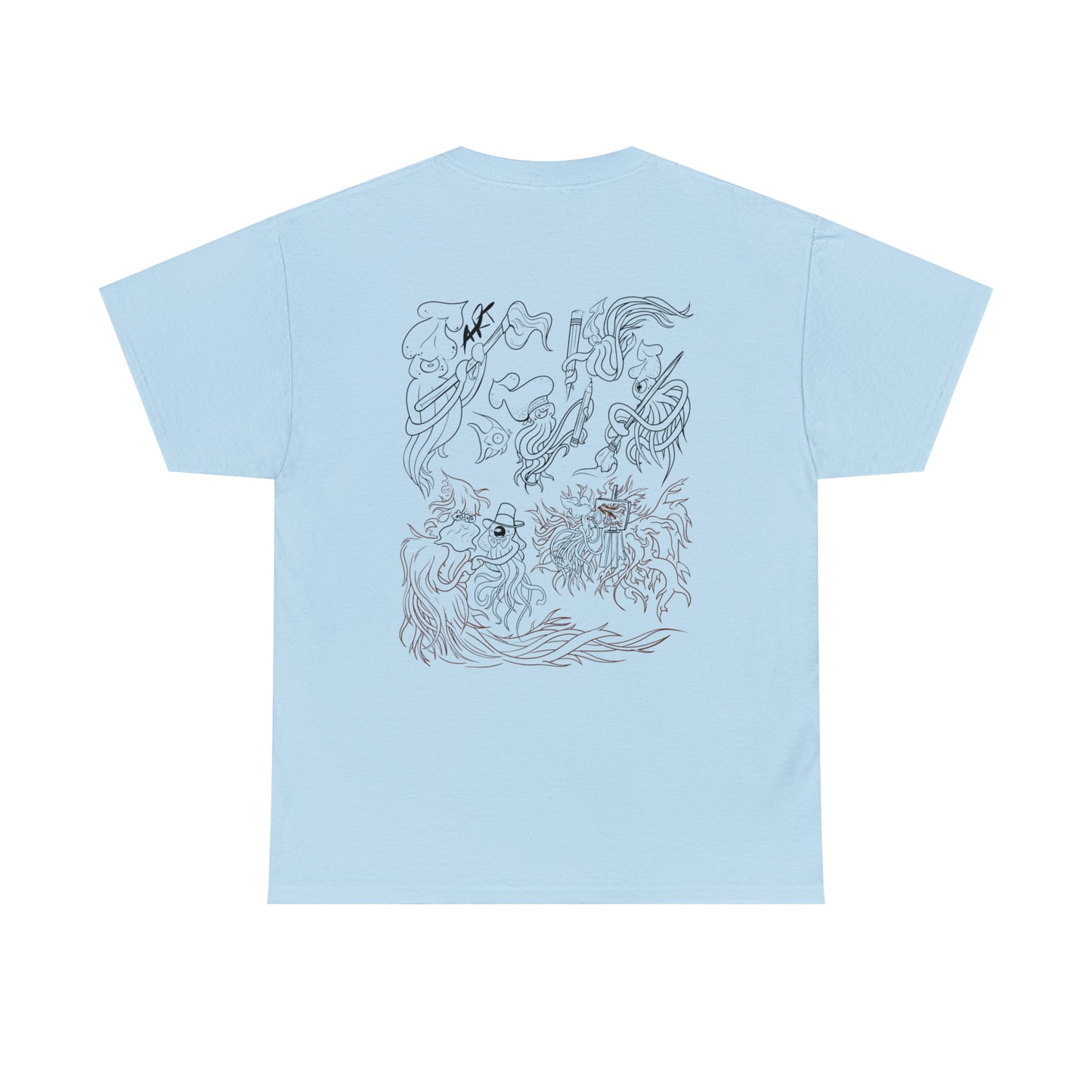 Squid Art Staff Unisex T-shirt