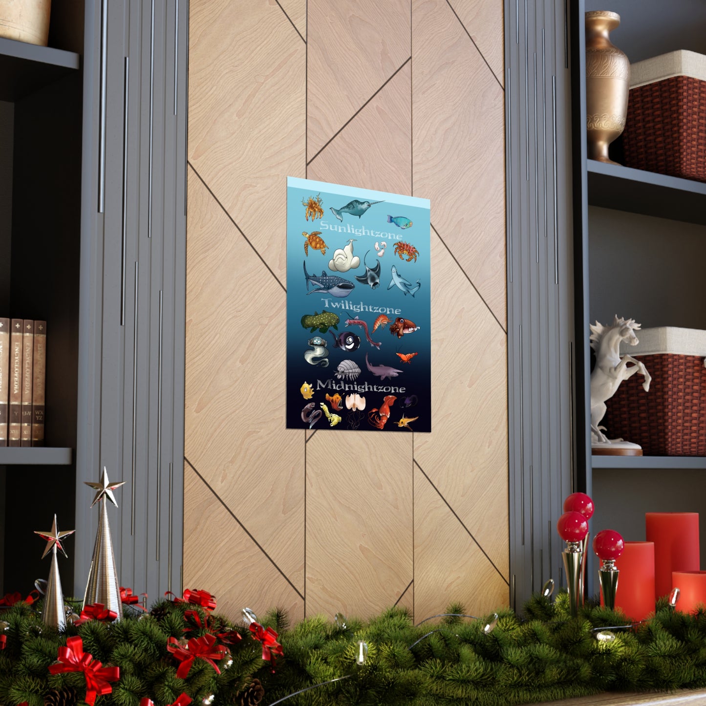 Ocean Zones Premium Matte Vertical Posters