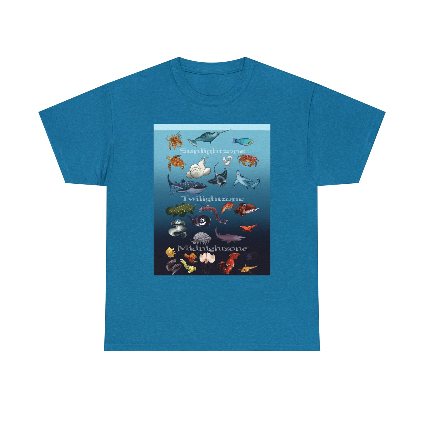 Ocean Zones Unisex T-shirt