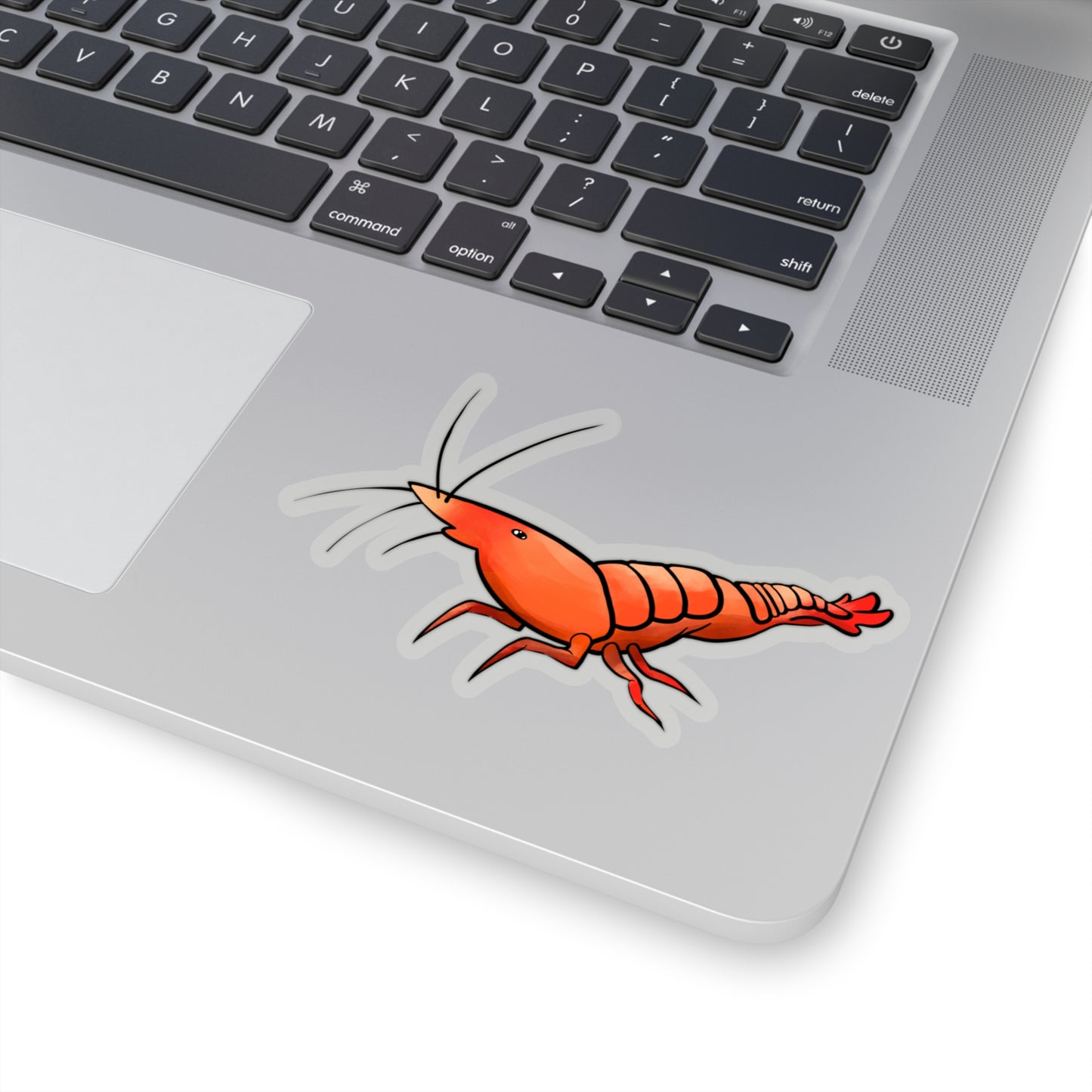 Little Shrimp ocean marine sea animal Kiss-Cut Sticker