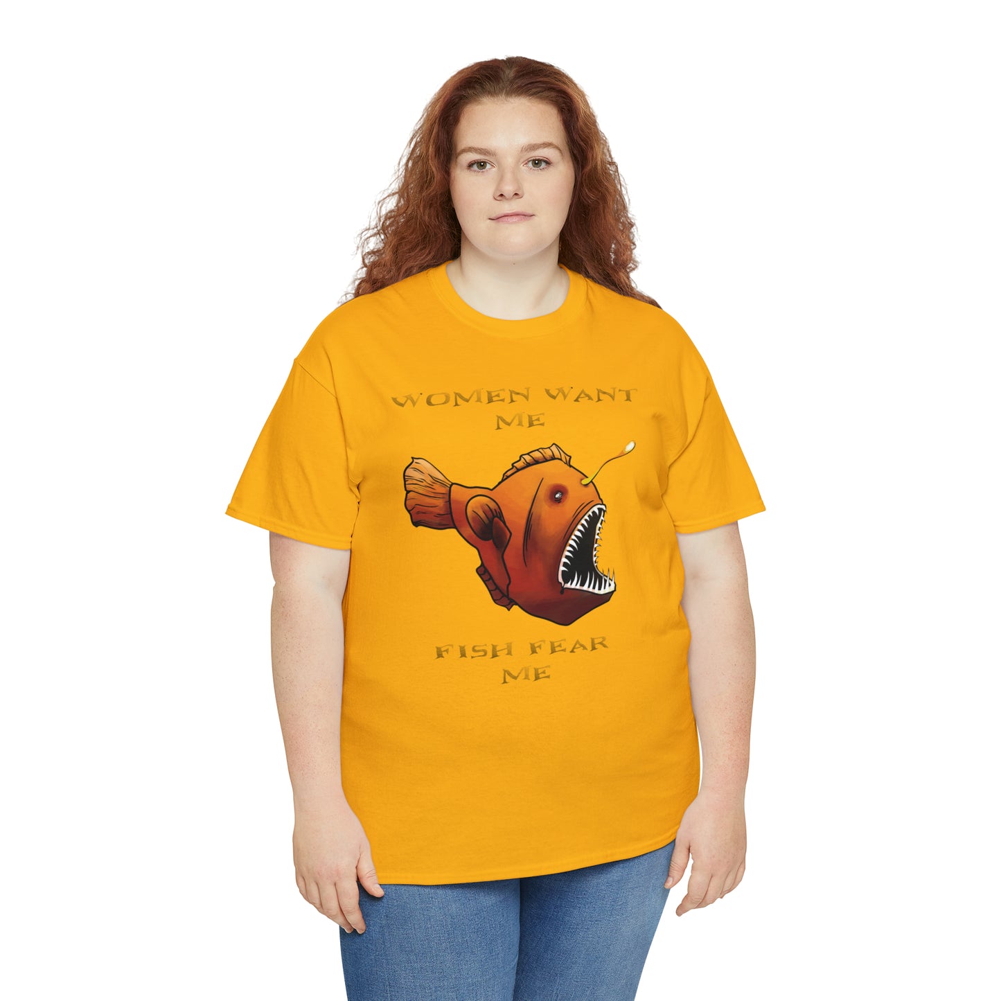 Angler fish Women want me fish fear me Unisex T-shirt