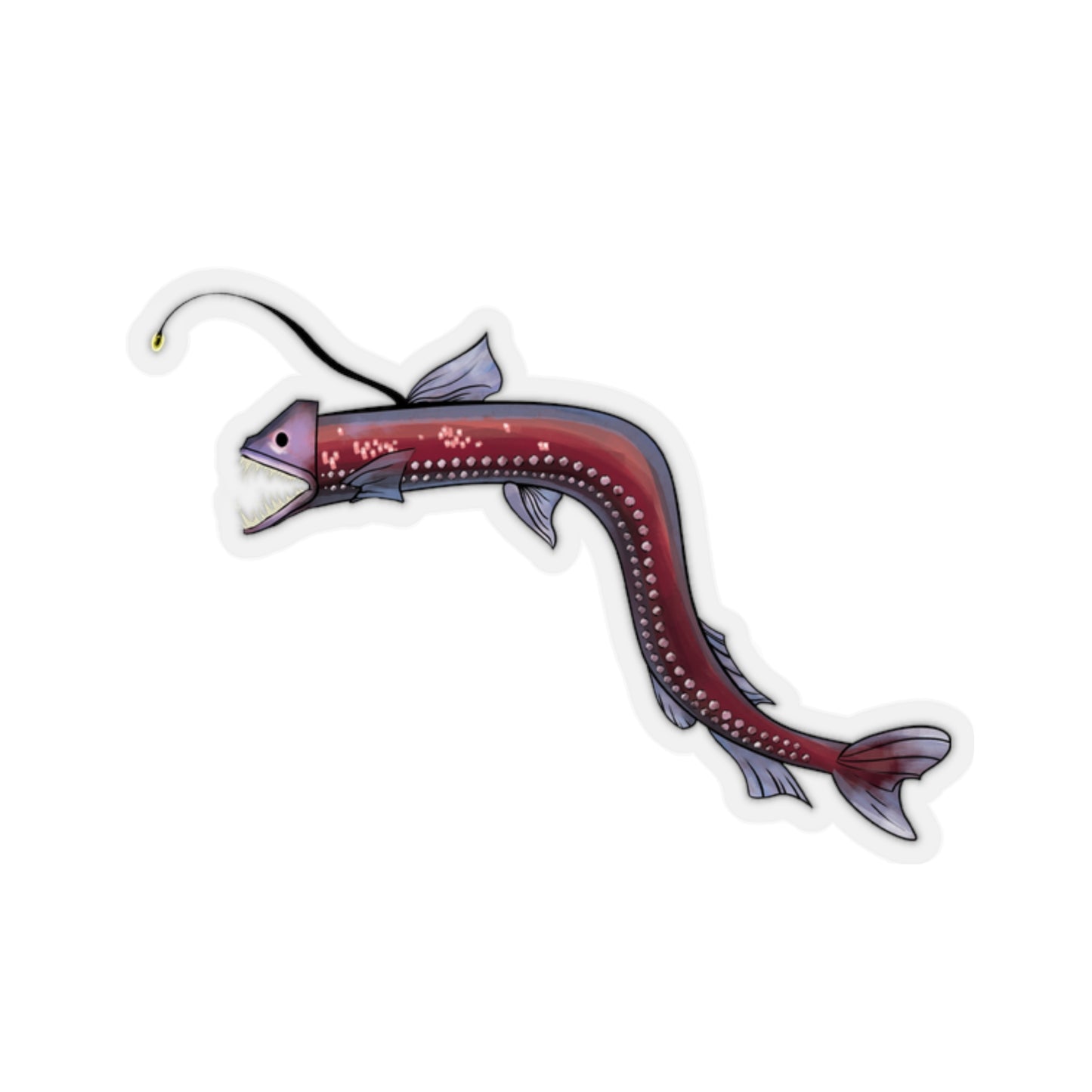 Viper Fish ocean marine animal Kiss-Cut Sticker