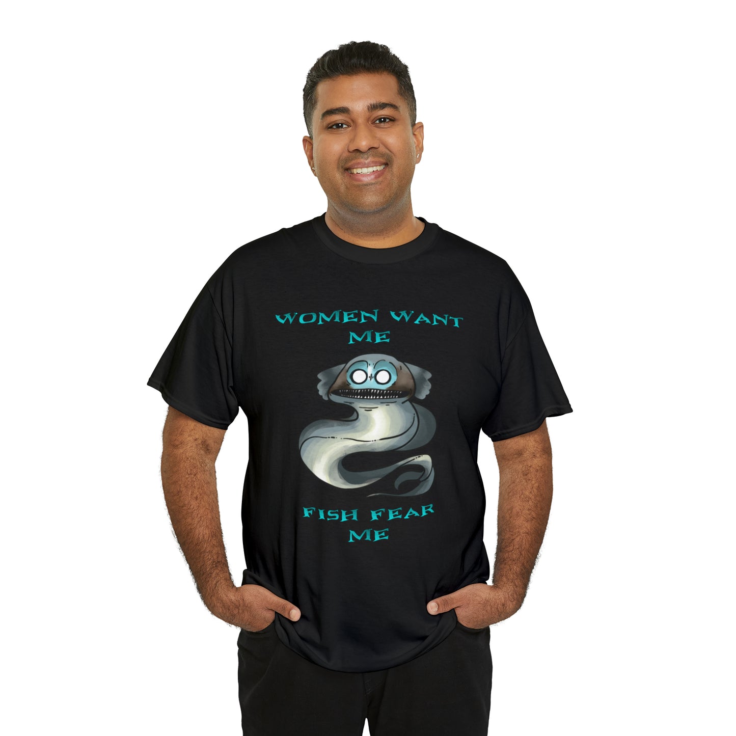 Telescope Fish Women want me fish fear me Unisex T-shirt