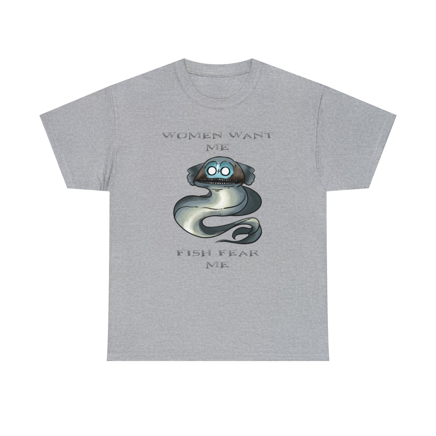 Telescope Fish Women want me fish fear me Unisex T-shirt