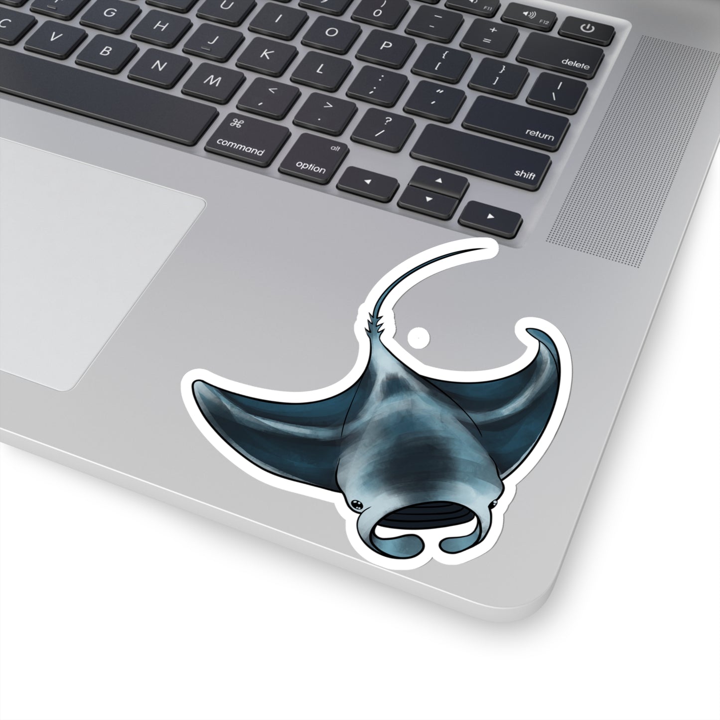 Manta Ray fish ocean marine animal Kiss-Cut Sticker
