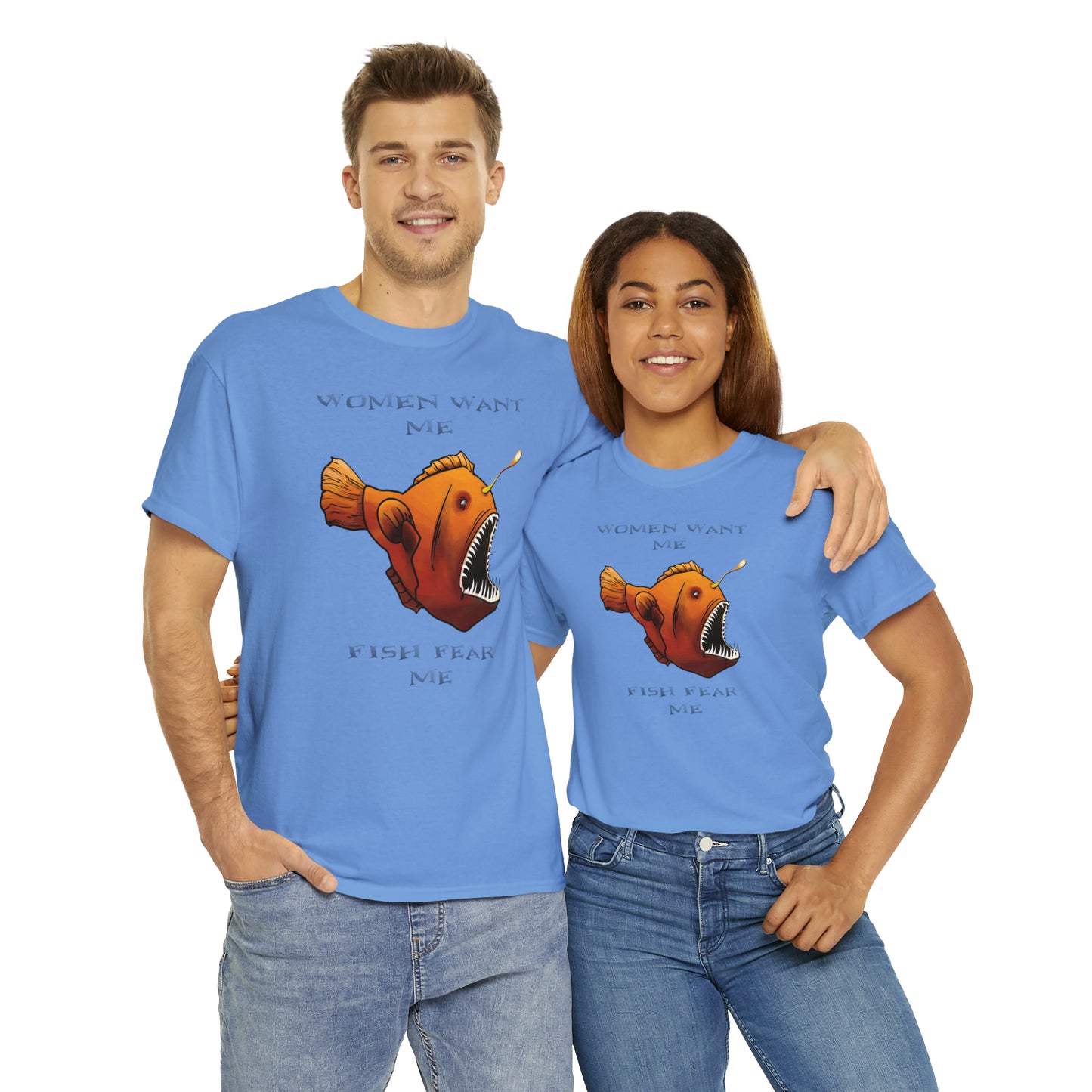 Angler fish Women want me fish fear me Unisex T-shirt