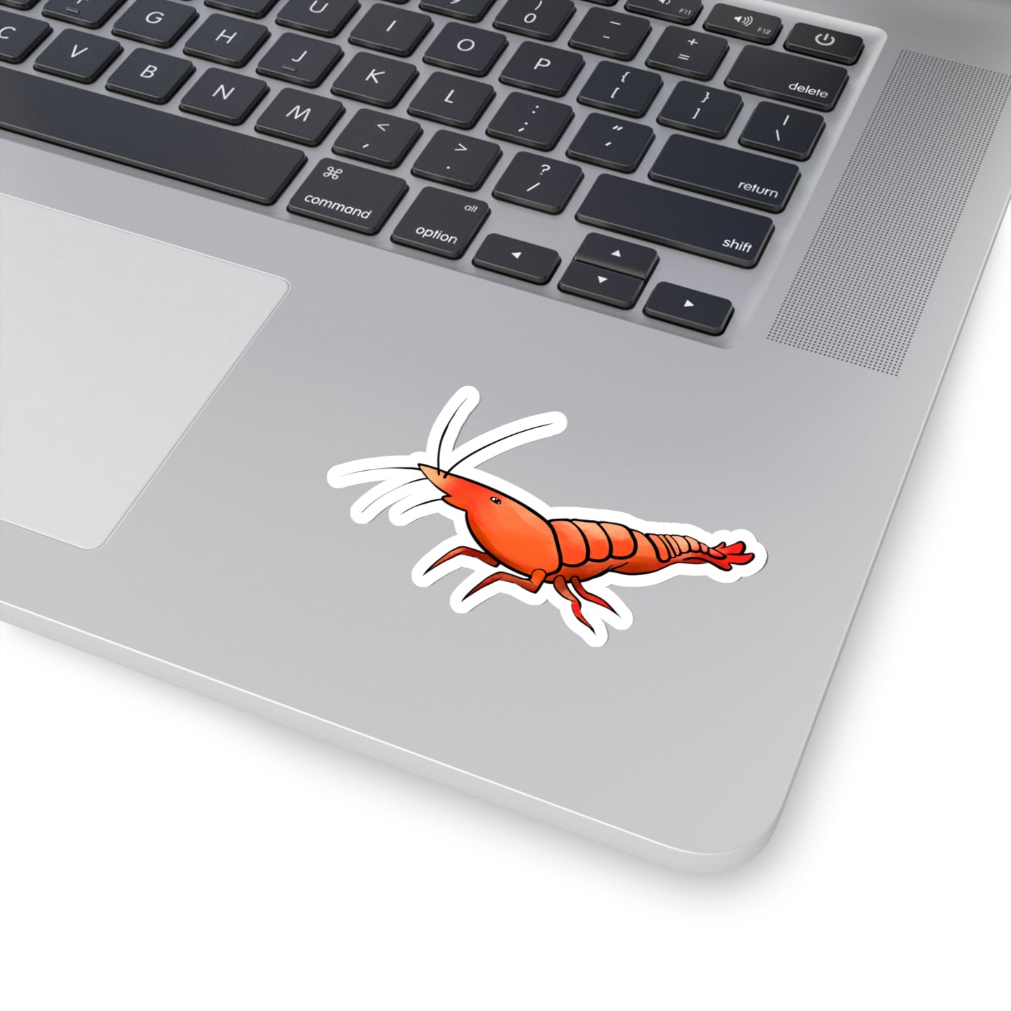 Little Shrimp ocean marine sea animal Kiss-Cut Sticker