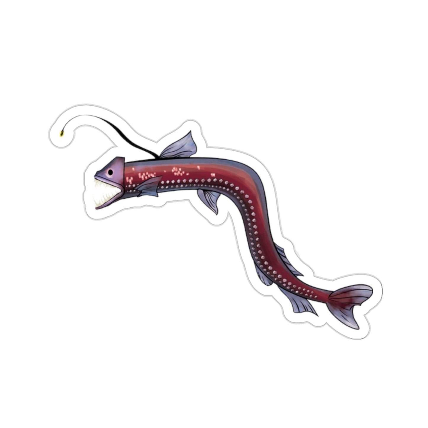 Viper Fish ocean marine animal Kiss-Cut Sticker