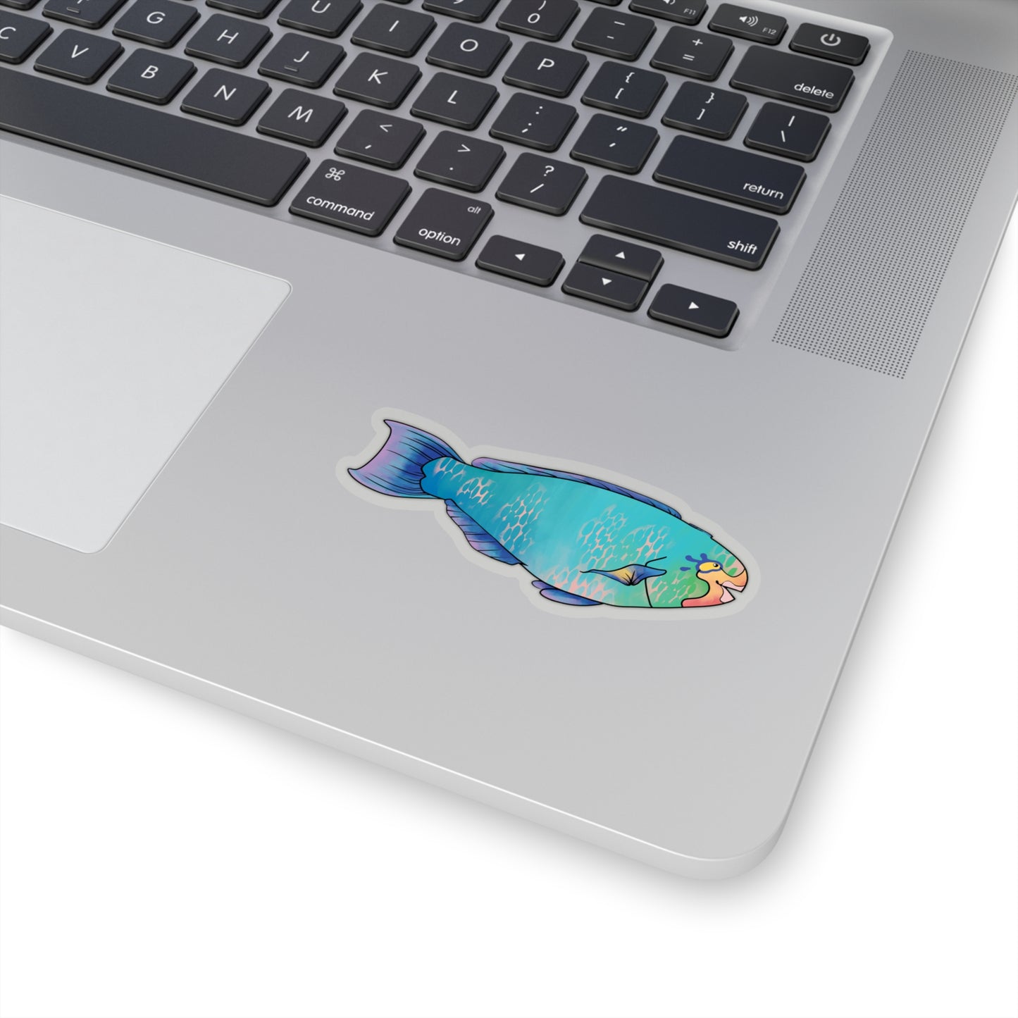 Parrot fish Tropical fish ocean marine animal Kiss-Cut Sticker