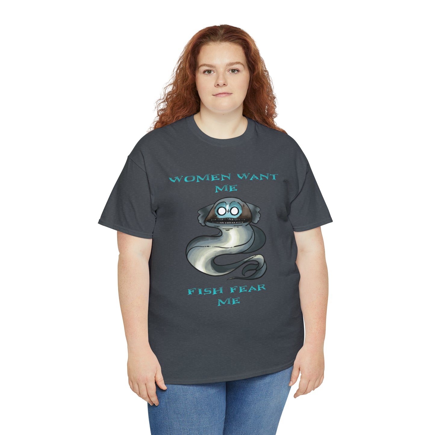 Telescope Fish Women want me fish fear me Unisex T-shirt