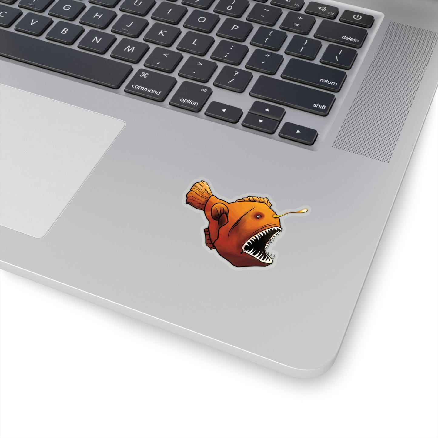 Angler fish deep sea midnight zone marine animal Kiss-Cut Sticker