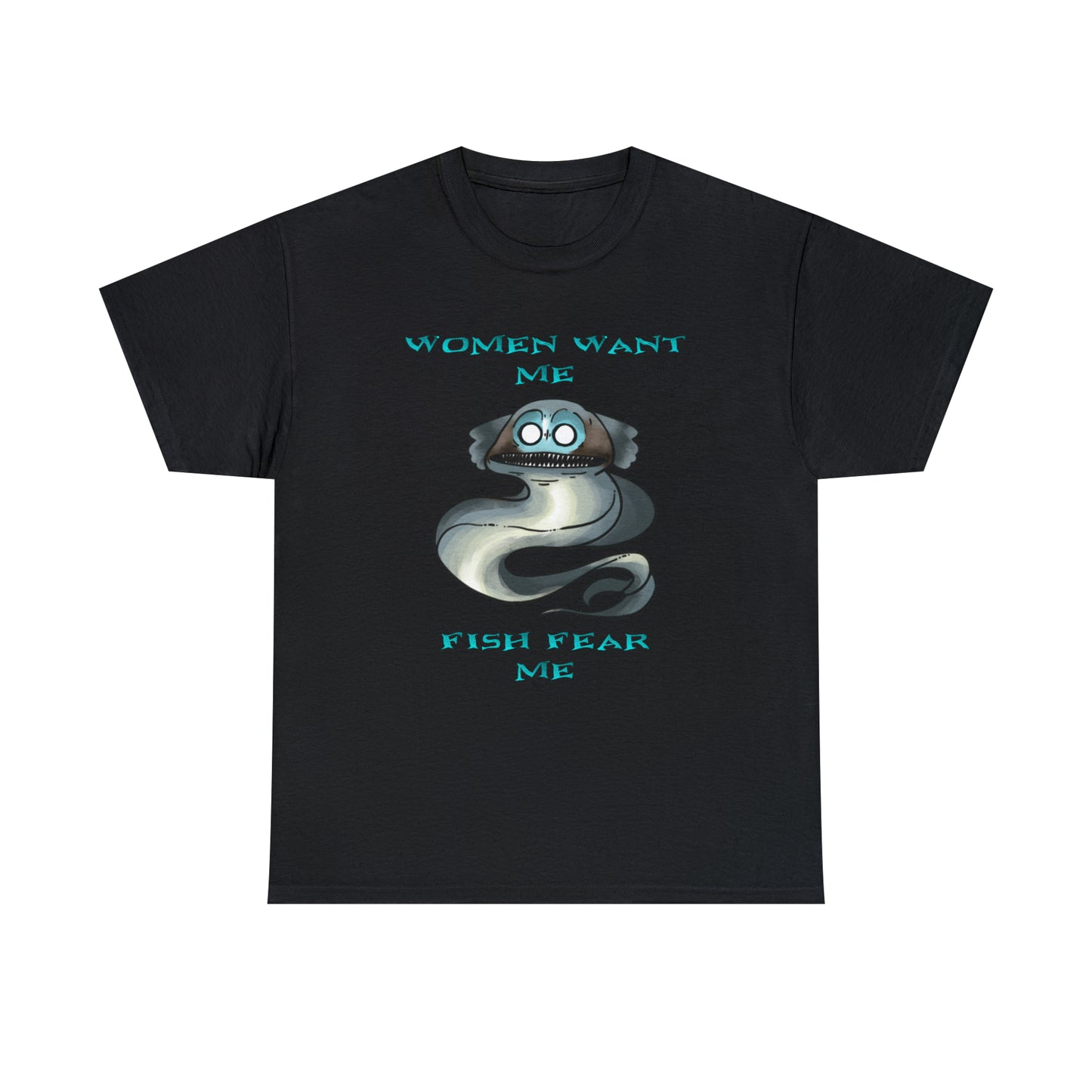 Telescope Fish Women want me fish fear me Unisex T-shirt