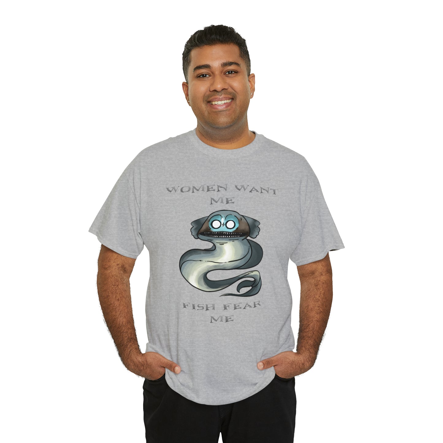 Telescope Fish Women want me fish fear me Unisex T-shirt