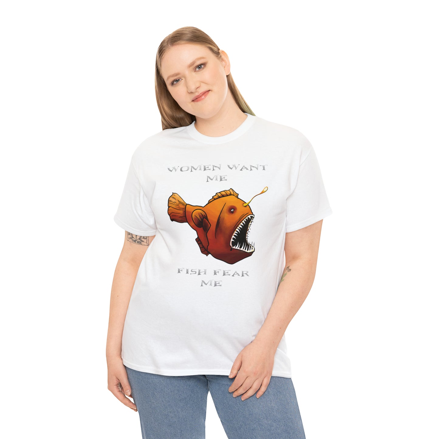 Angler fish Women want me fish fear me Unisex T-shirt