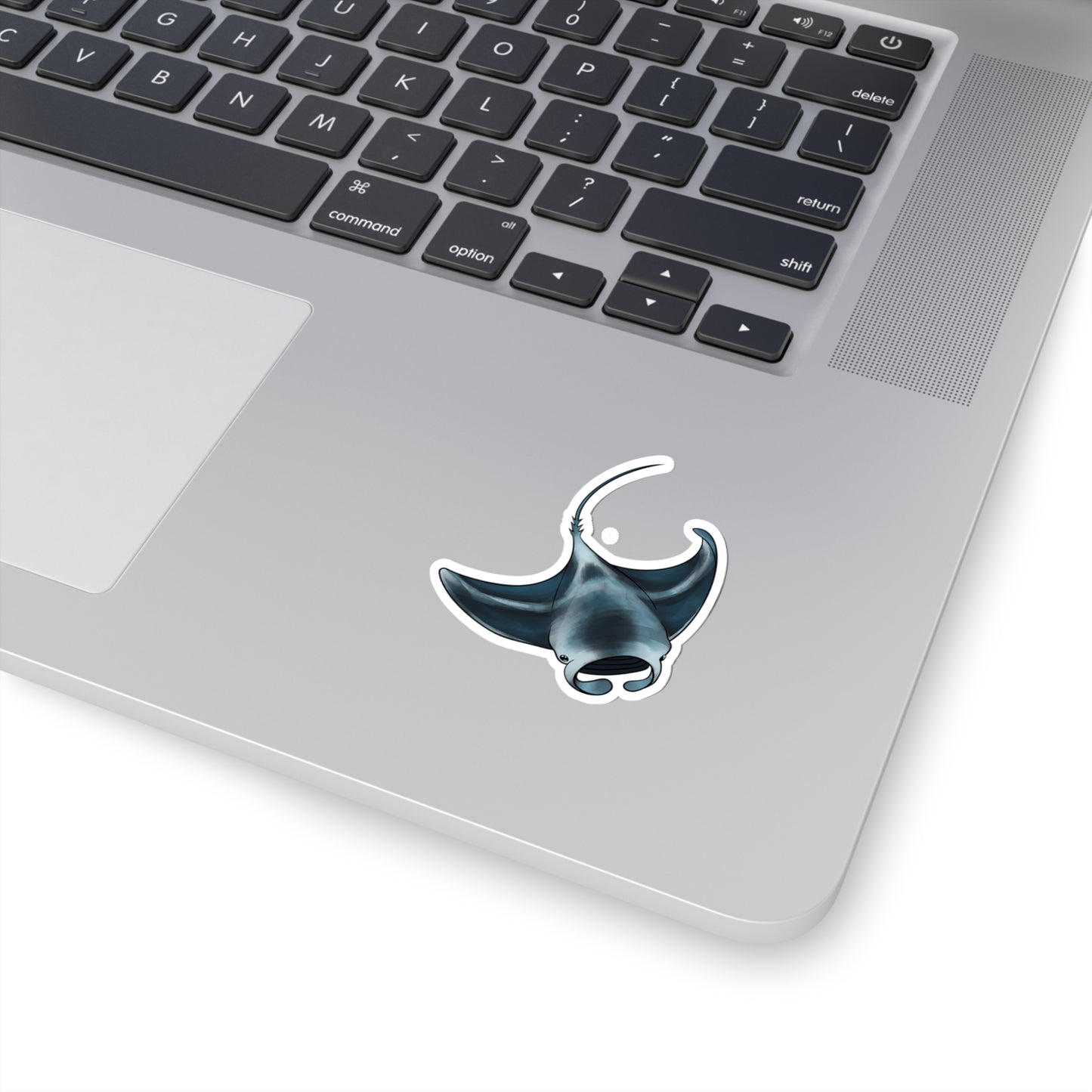 Manta Ray fish ocean marine animal Kiss-Cut Sticker