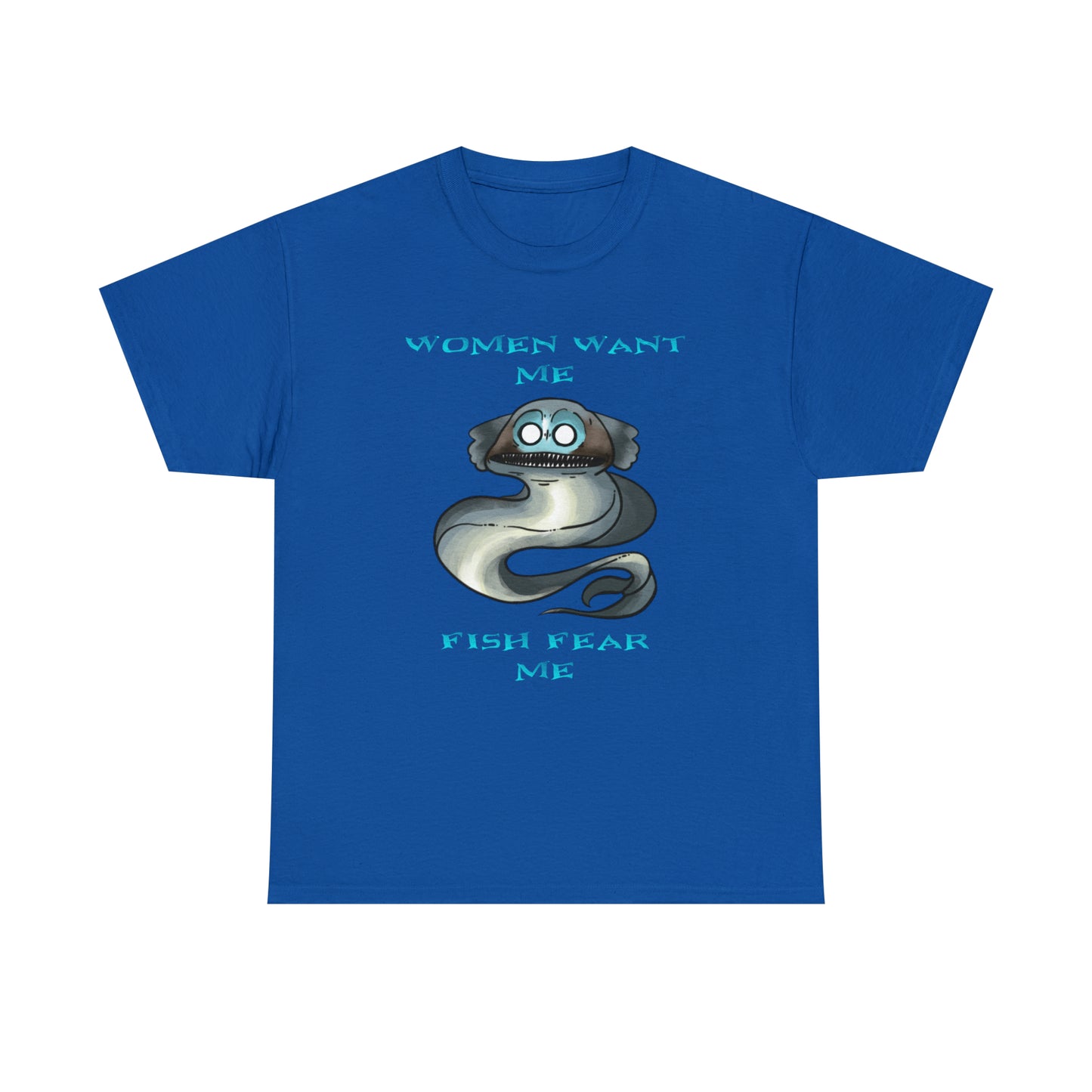 Telescope Fish Women want me fish fear me Unisex T-shirt