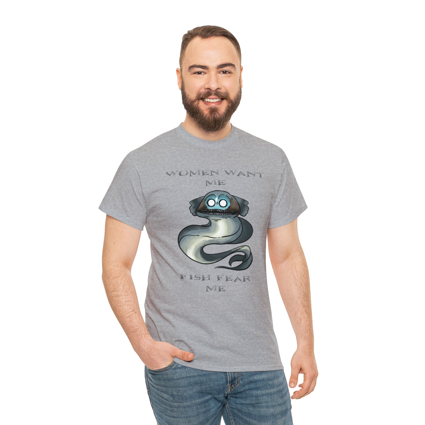 Telescope Fish Women want me fish fear me Unisex T-shirt