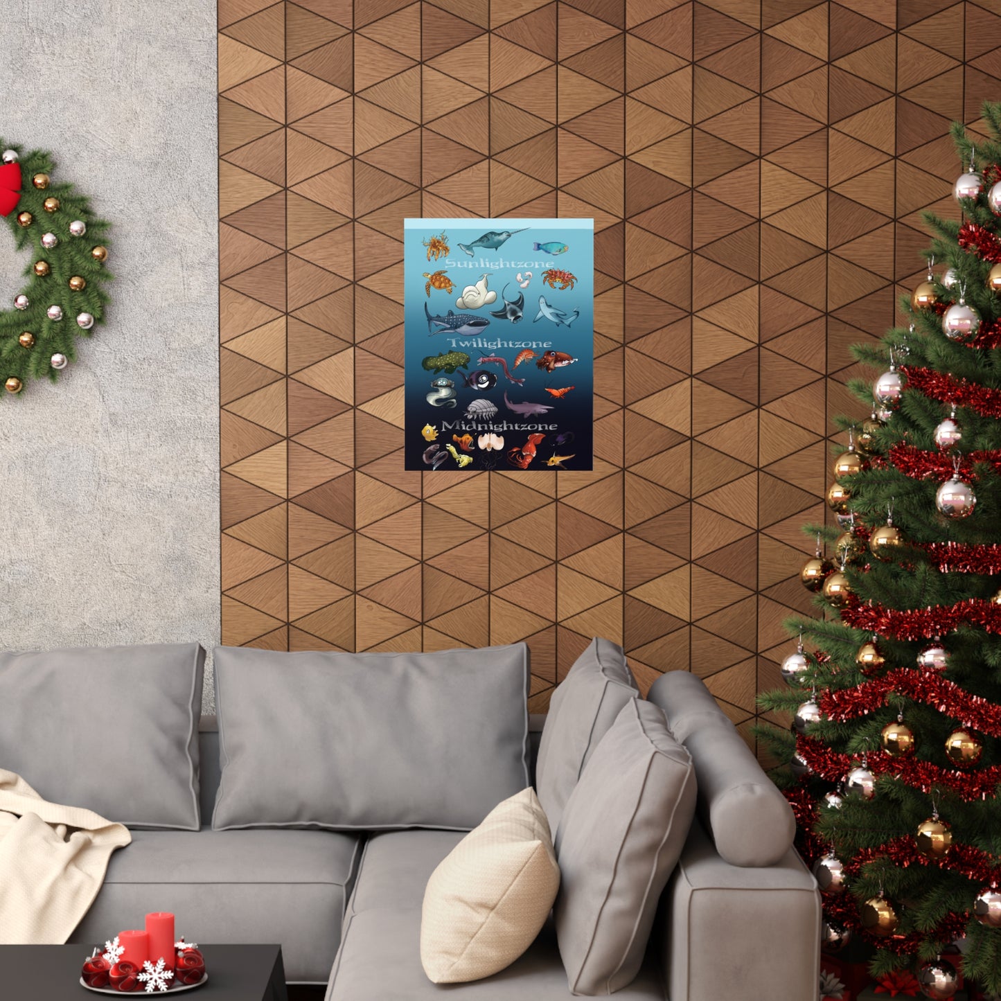 Ocean Zones Premium Matte Vertical Posters