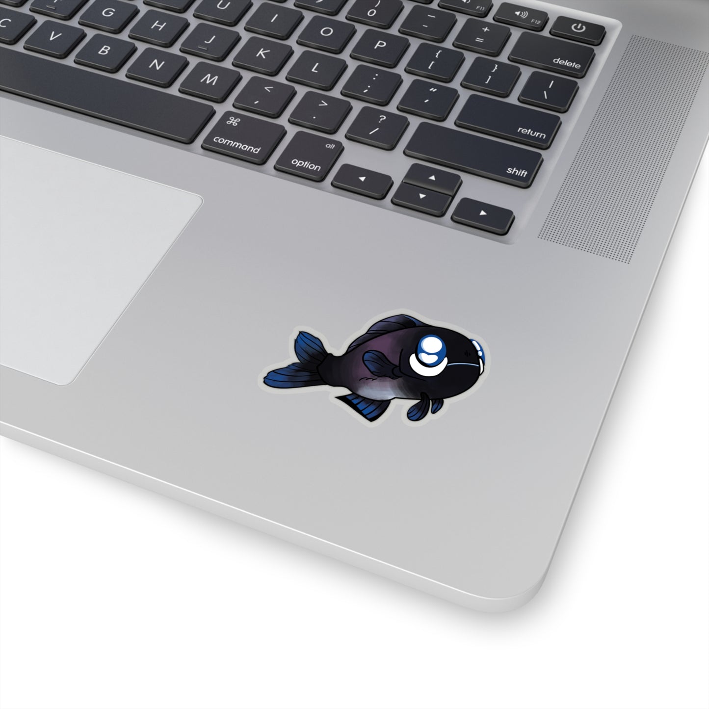 Cute Flashlight fish ocean marine sea animal Kiss-Cut Sticker