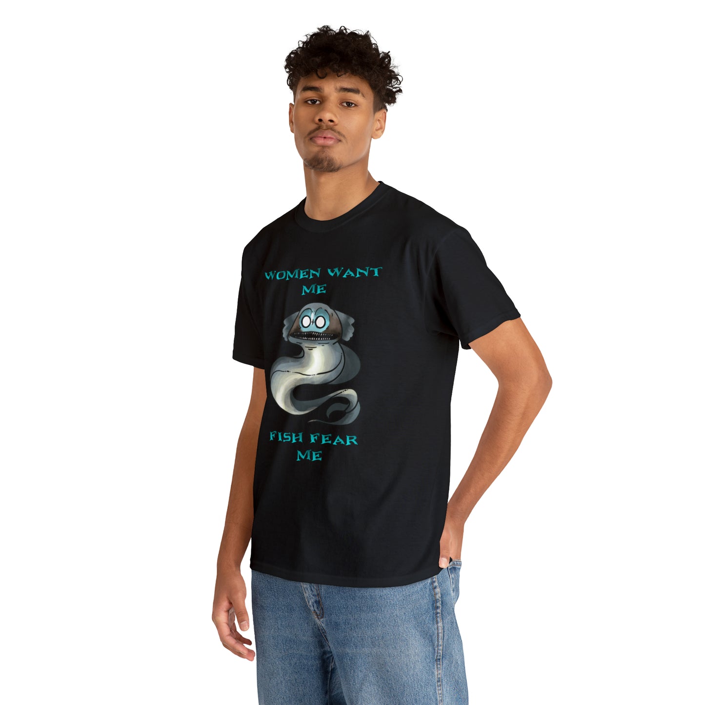 Telescope Fish Women want me fish fear me Unisex T-shirt