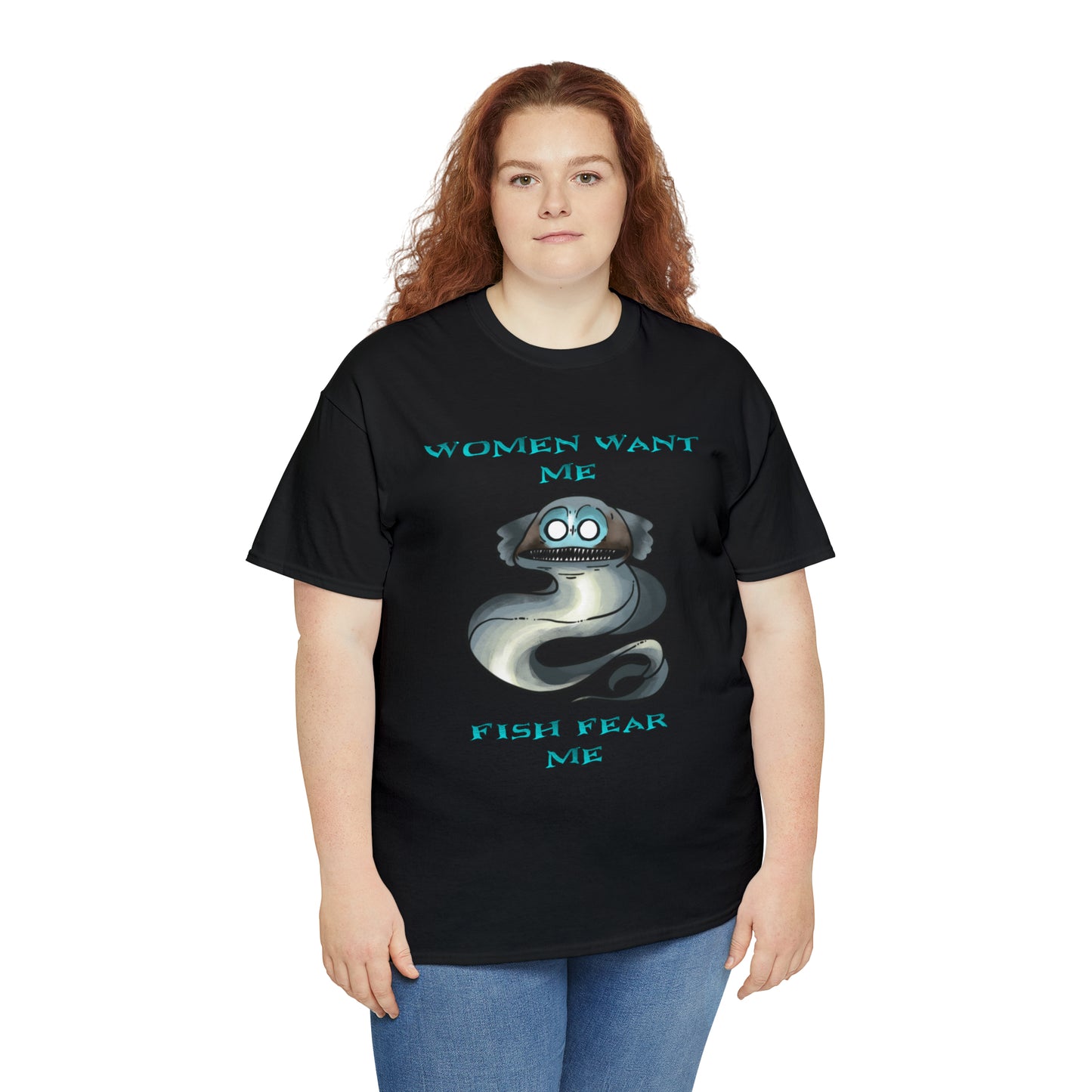 Telescope Fish Women want me fish fear me Unisex T-shirt