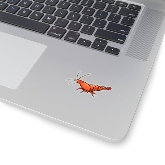 Little Shrimp ocean marine sea animal Kiss-Cut Sticker