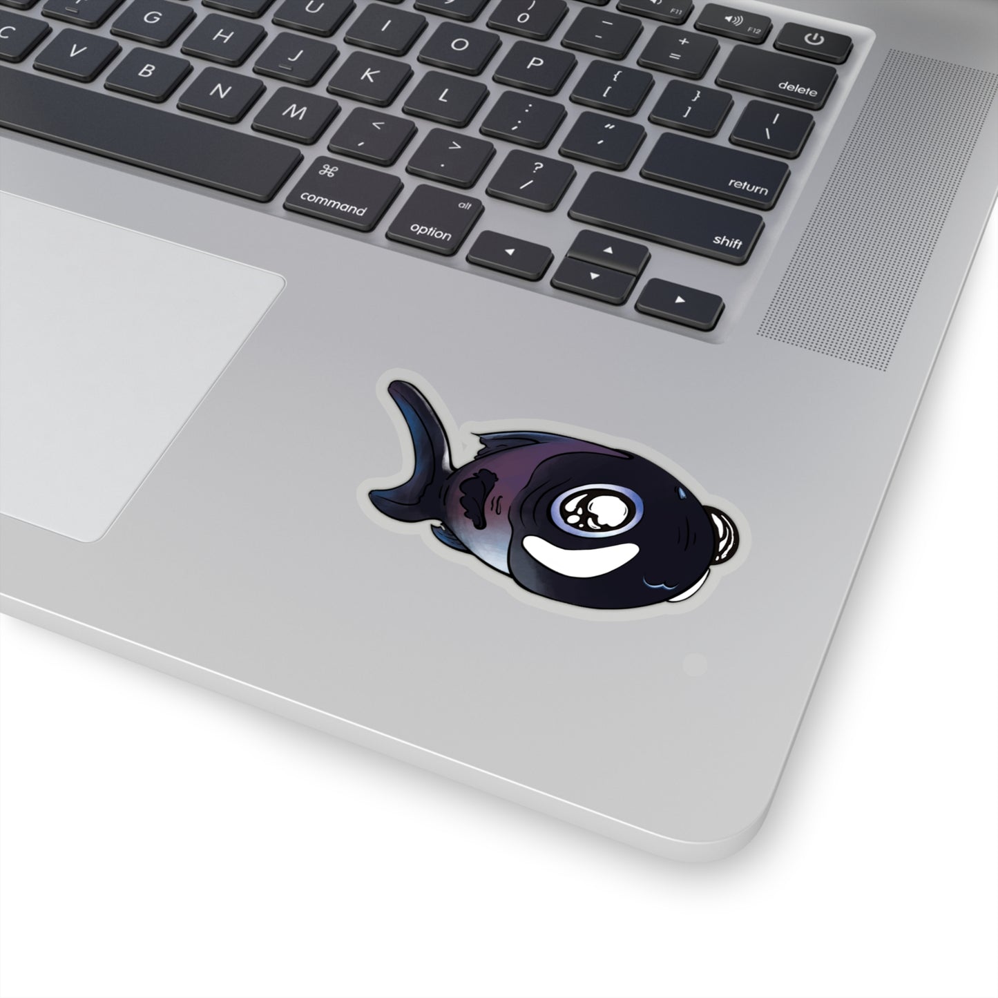 Cute Flashlight fish ocean marine sea animal Kiss-Cut Sticker