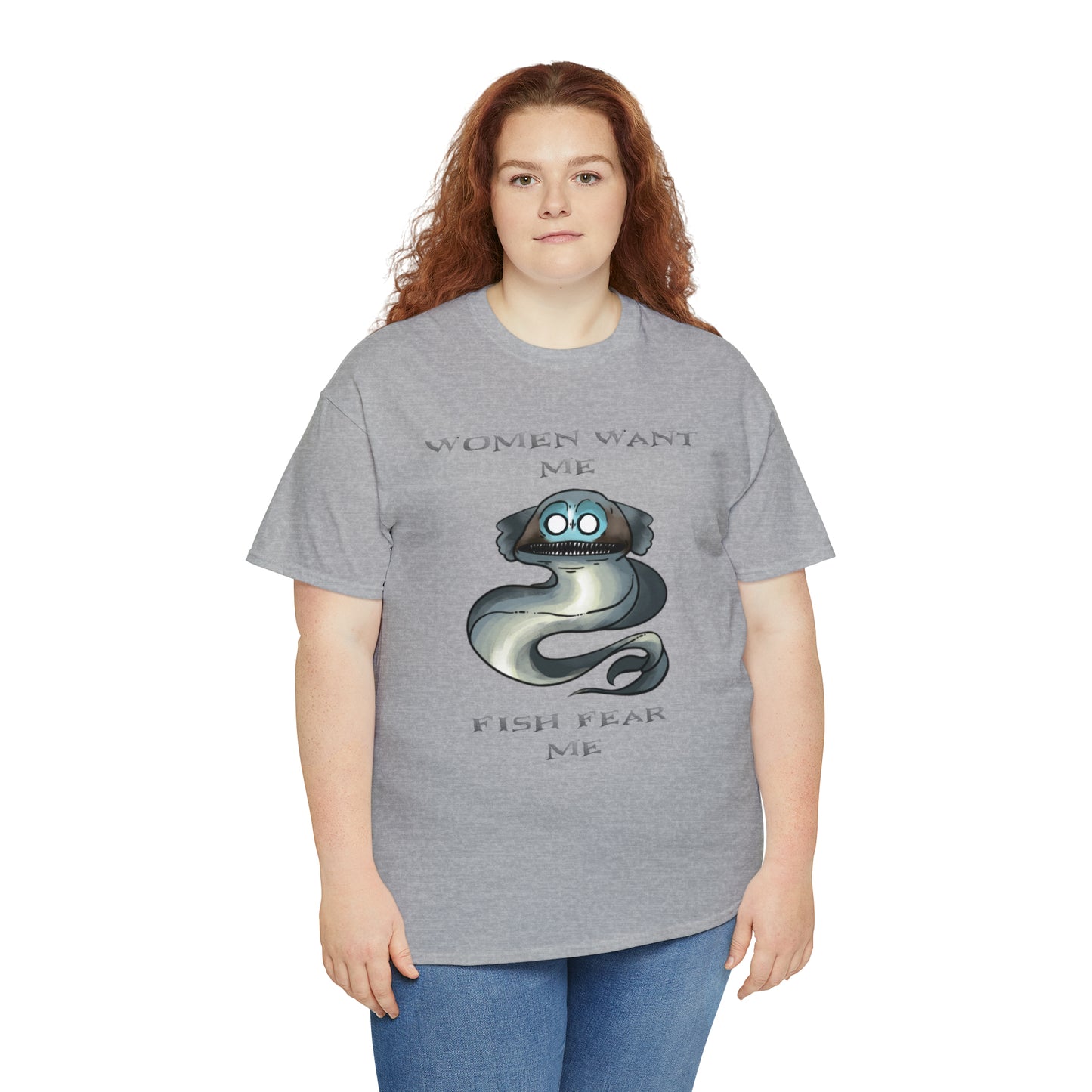Telescope Fish Women want me fish fear me Unisex T-shirt