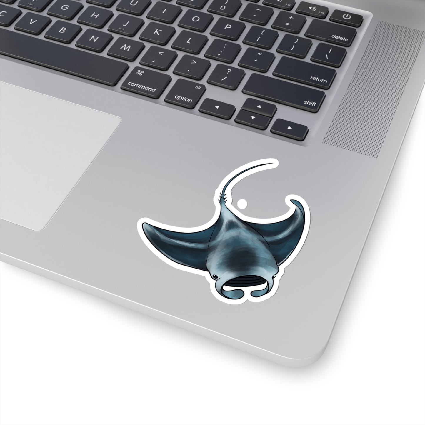Manta Ray fish ocean marine animal Kiss-Cut Sticker