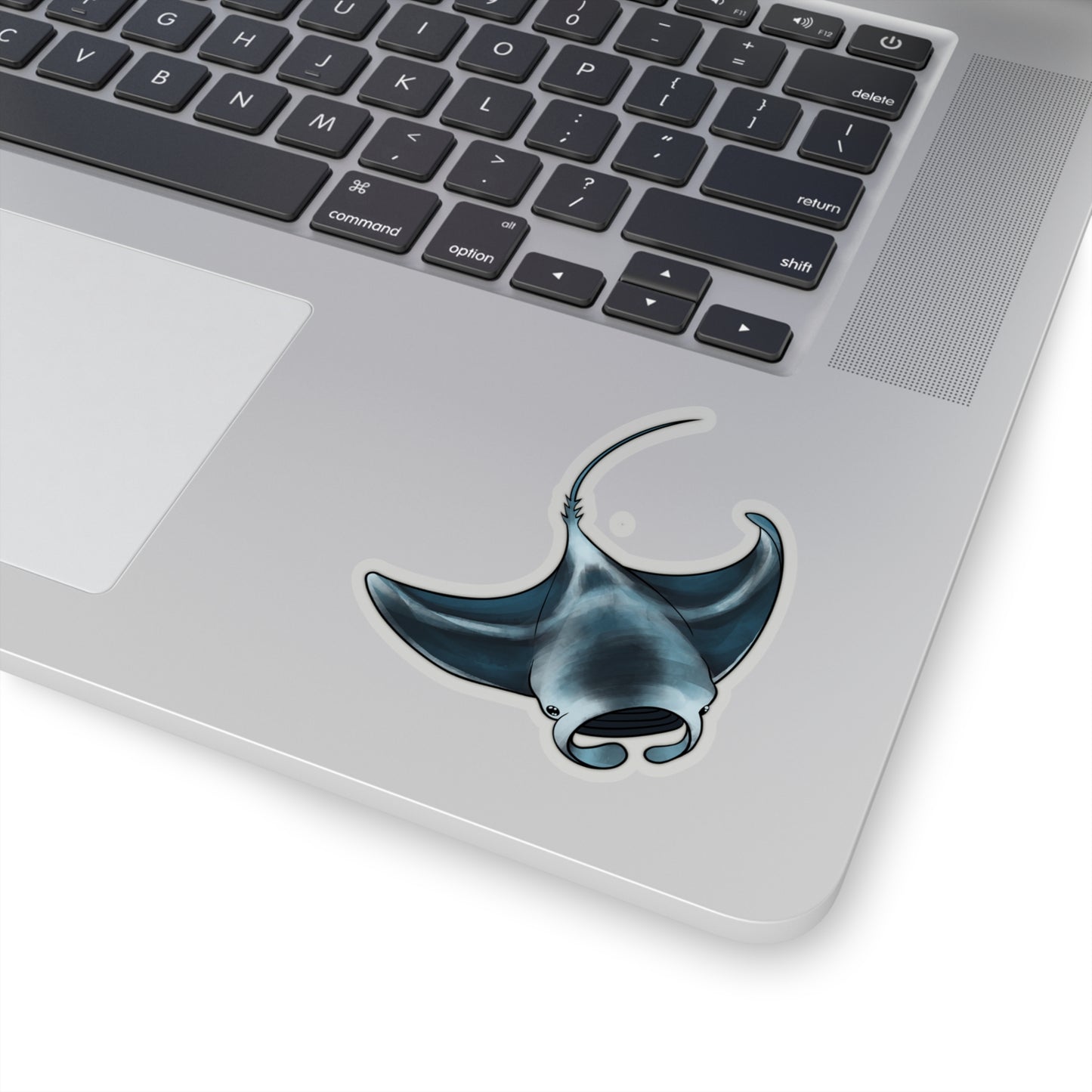 Manta Ray fish ocean marine animal Kiss-Cut Sticker