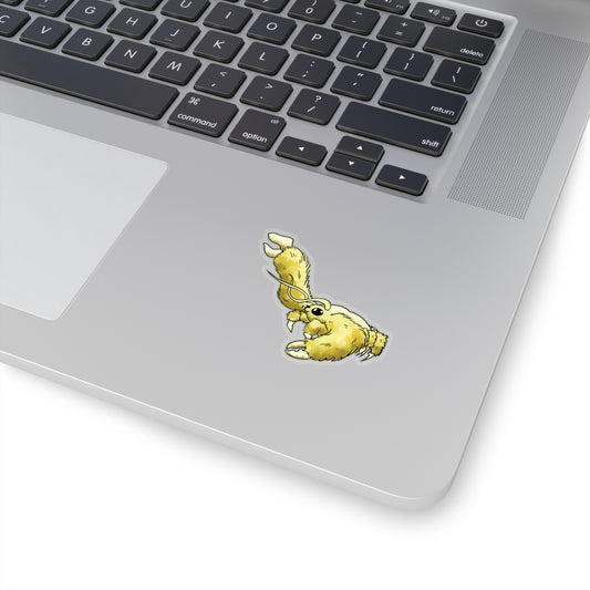 Yeti Crab ocean marine sea animal Kiss-Cut Sticker