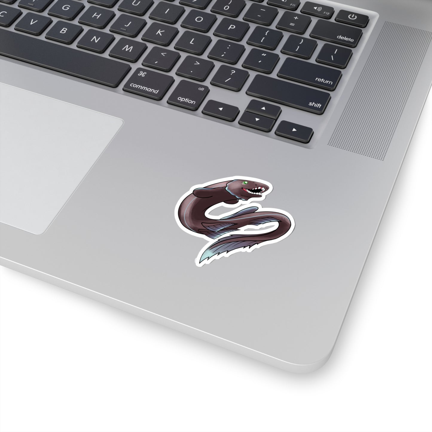 Frilled shark ocean marine sea animal Kiss-Cut Sticker
