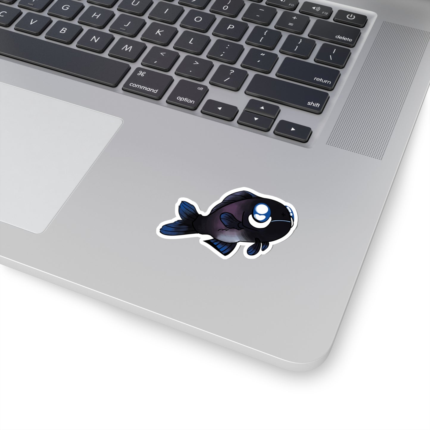 Cute Flashlight fish ocean marine sea animal Kiss-Cut Sticker