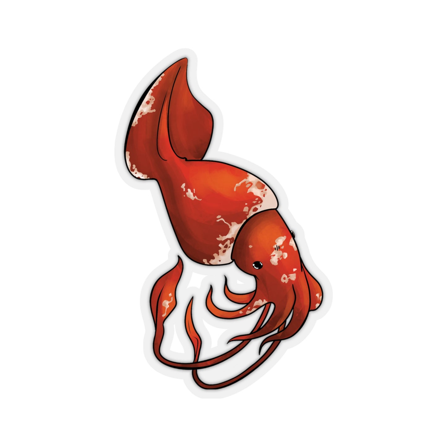 Colossal Squid giant squid ocean marine sea animal Kiss-Cut Sticker
