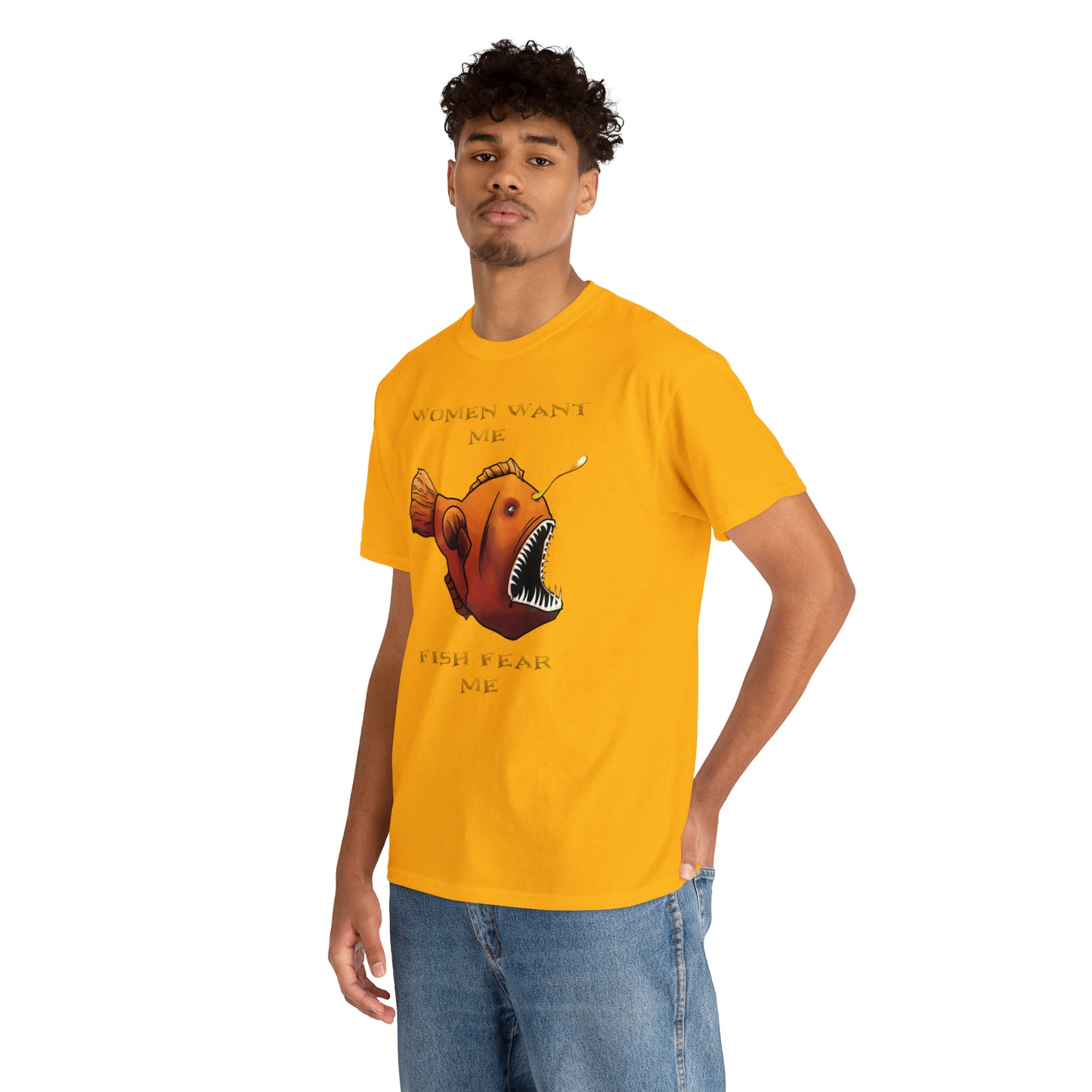 Angler fish Women want me fish fear me Unisex T-shirt