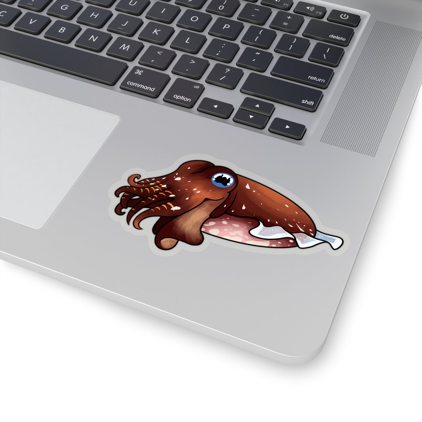 cuttlefish cephlopod fish deep sea ocean marine animal Kiss-Cut Sticker