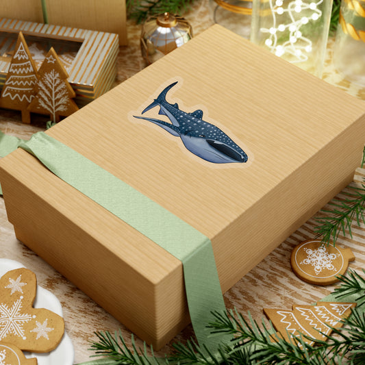Whale Shark ocean marine animal Kiss-Cut Sticker