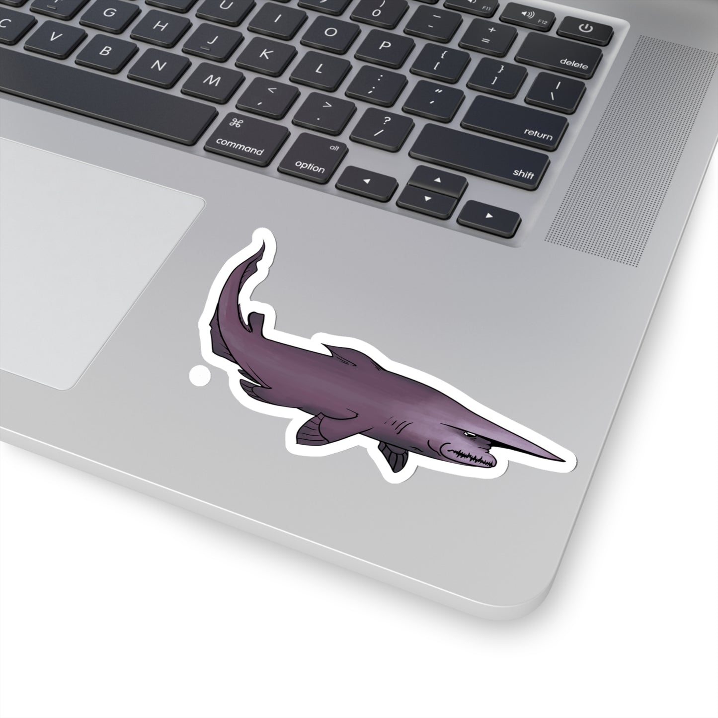 Goblin shark ocean marine sea animal Kiss-Cut Sticker