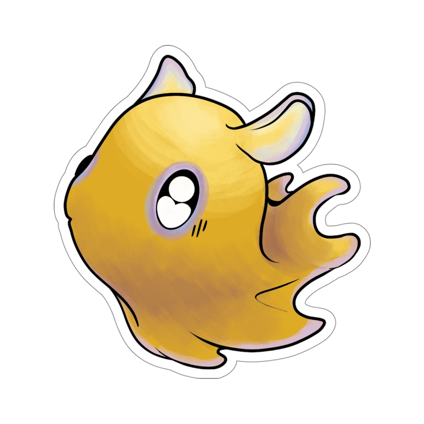 cute Dumbo Octopus squid ocean marine sea animal Kiss-Cut Sticker