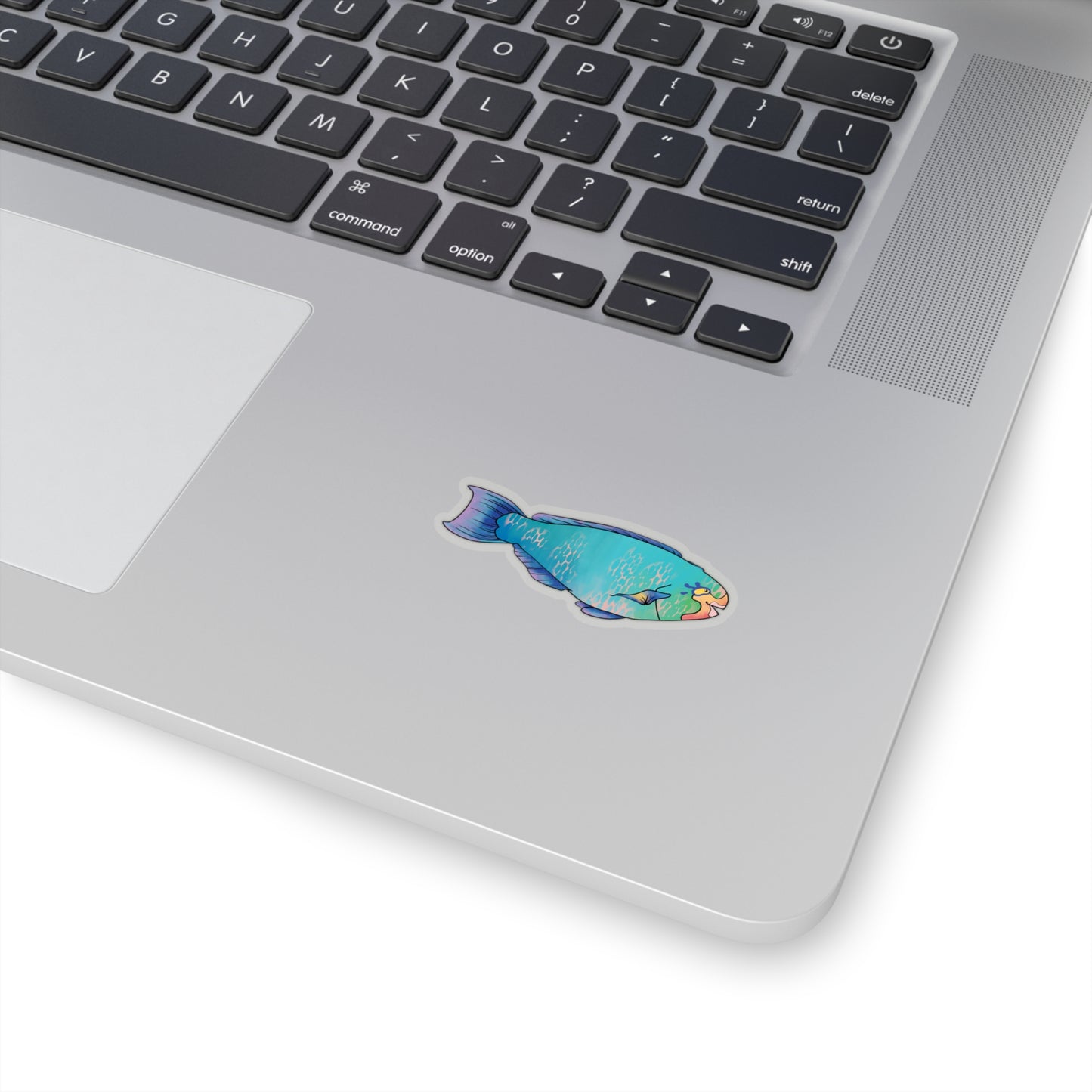 Parrot fish Tropical fish ocean marine animal Kiss-Cut Sticker