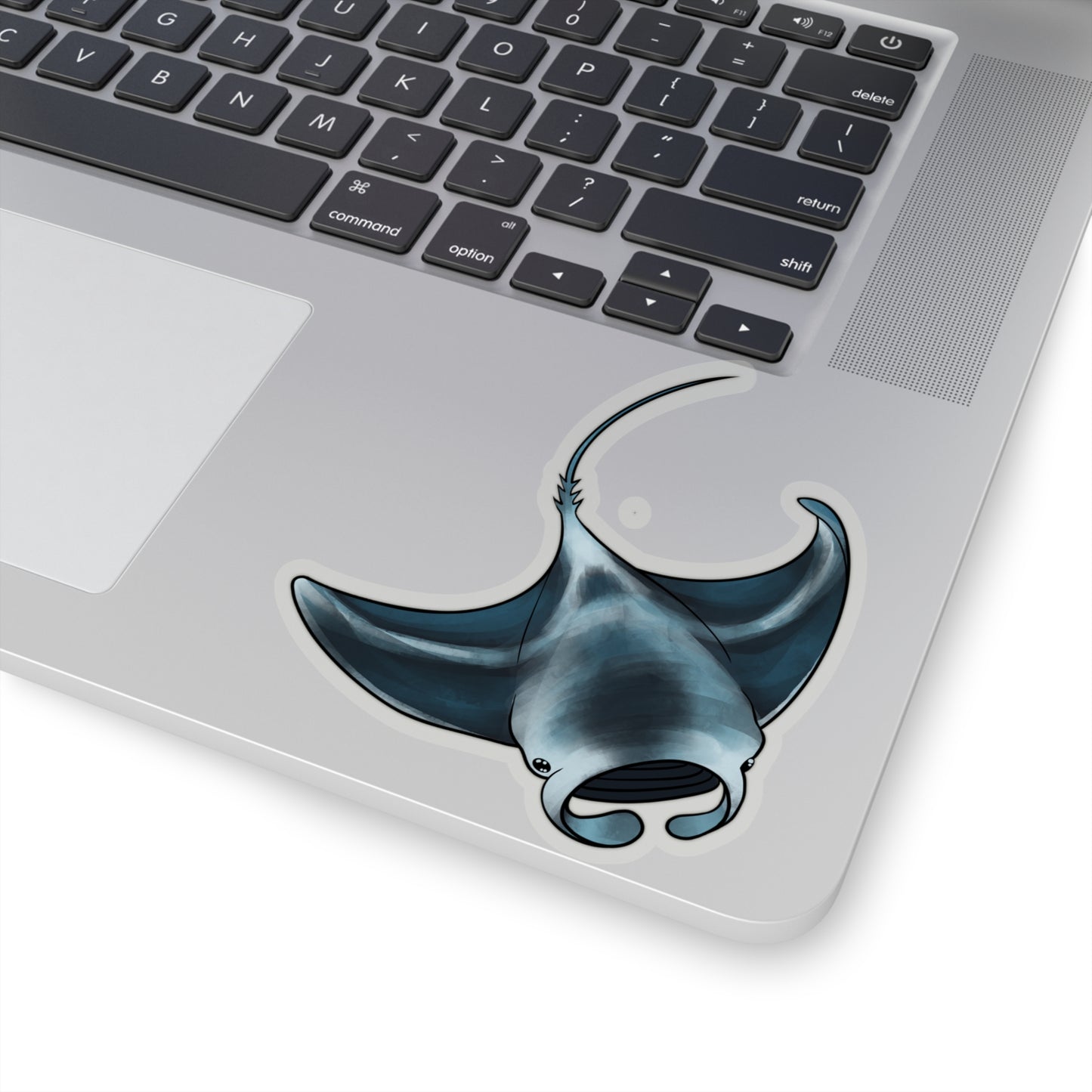 Manta Ray fish ocean marine animal Kiss-Cut Sticker