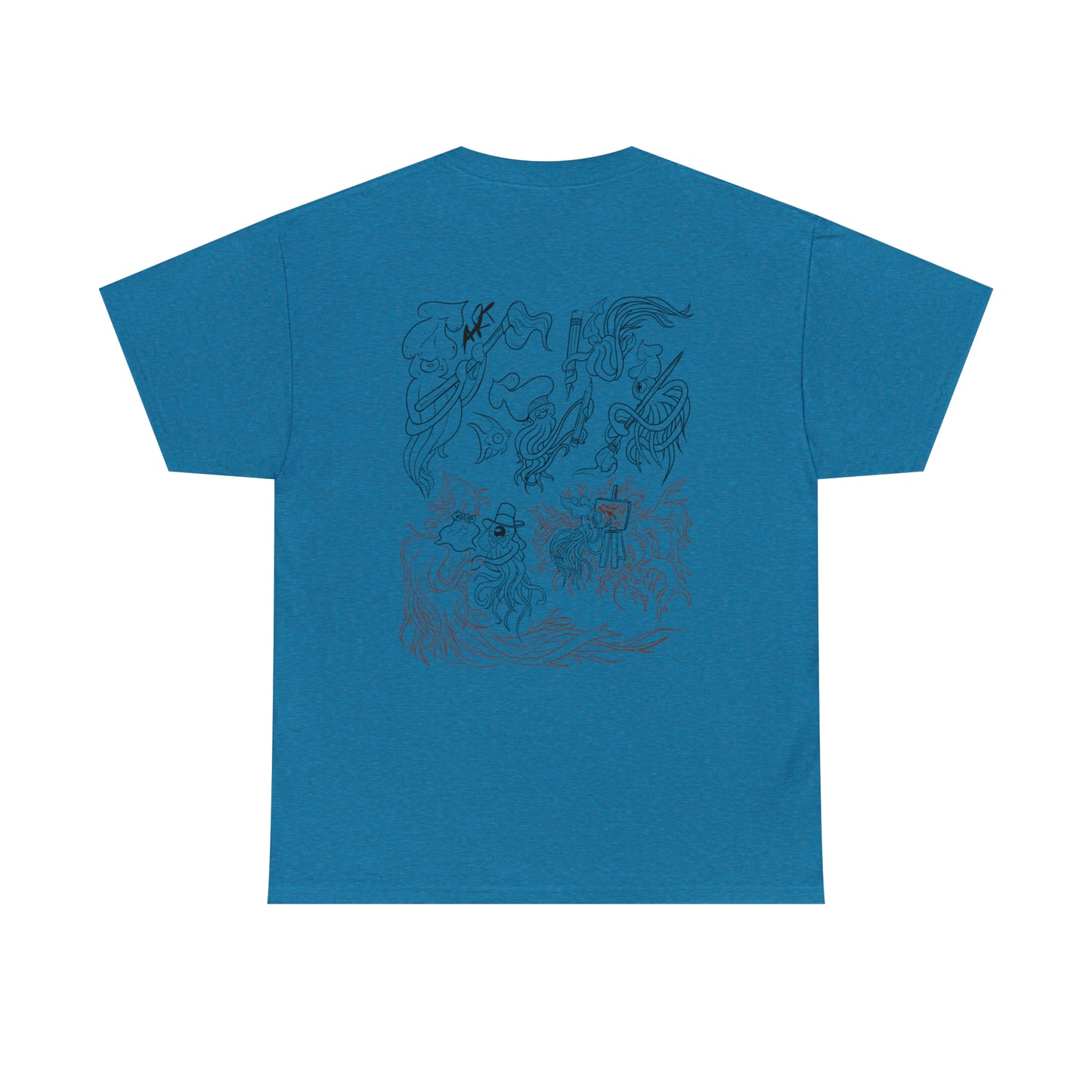 Squid Art Staff Unisex T-shirt